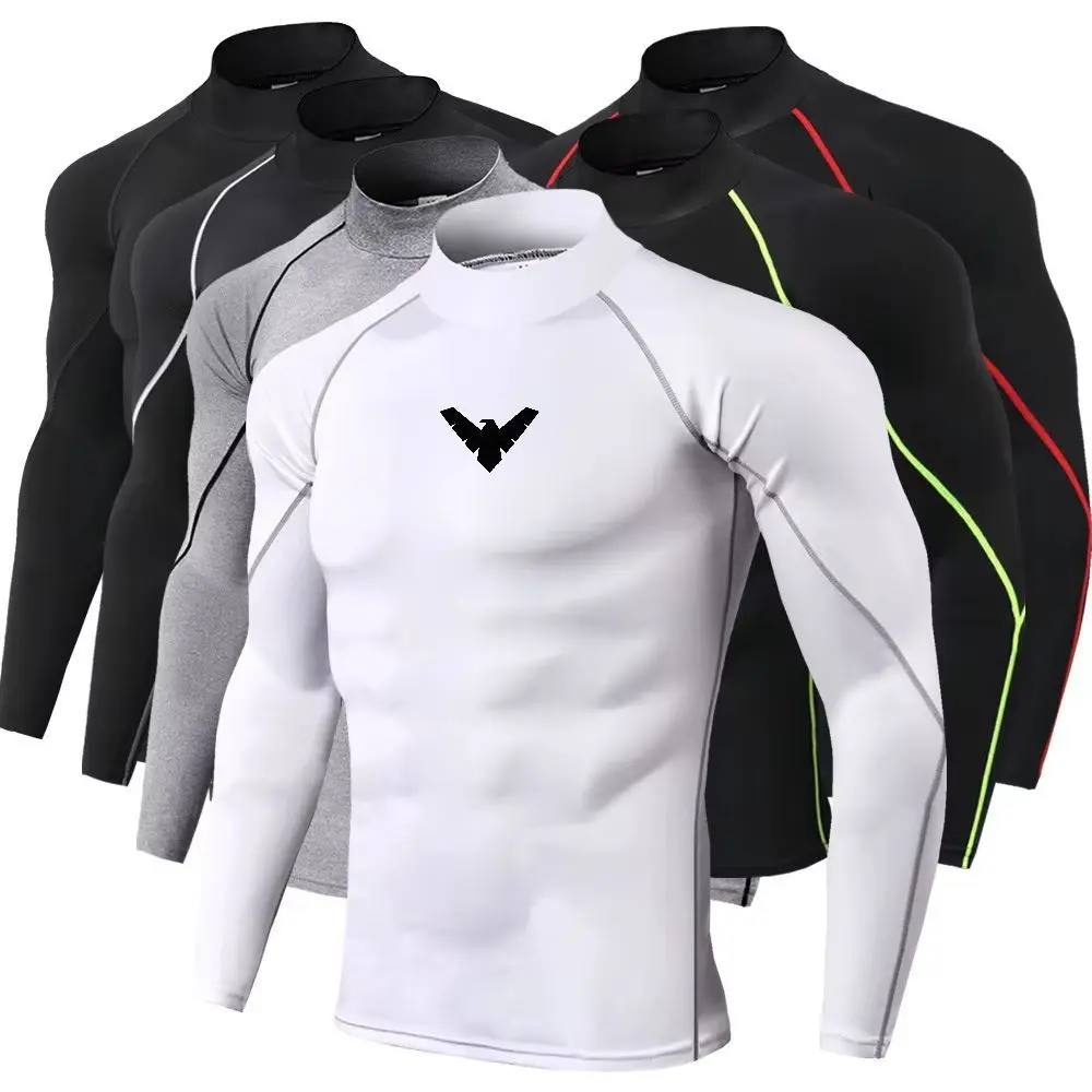 Quick Dry Underwear - Men Sport T-shirt Quick Dry Bodybuilding