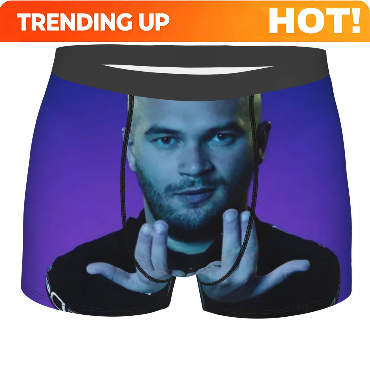 Boxer Shorts Modal - Custom Novelty French Rapper Jul Boxers