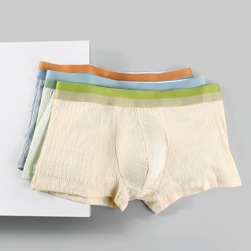 3PCS Men's cotton underwear me - đánh giá và giá Boxer Brief Pack Cotton